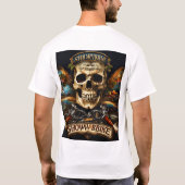 Electric Skull Rock Festival Tee | Guitar & Drum (Rückseite)