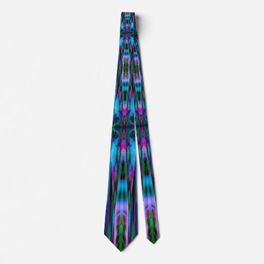 Electric Spectrum Art Tie Krawatte (Vorderseite)