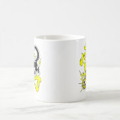 Electric Thunder Cat Soccer Gift for Gamers & Anim Kaffeetasse (Mittel)
