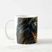 Electric Thunder Lion Coffee Mug Kaffeetasse (Links)