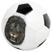 Electric Thunder Lion Soccer Ball (Dreiviertel)