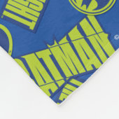 Electric Up Batman - Das dunkle Rittermuster Fleecedecke (Ecke)