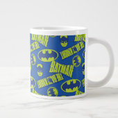 Electric Up Batman - Das dunkle Rittermuster Jumbo-Tasse (Rechts)