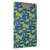 Electric Up Batman - Das dunkle Rittermuster Klemmbrett (Rechts)