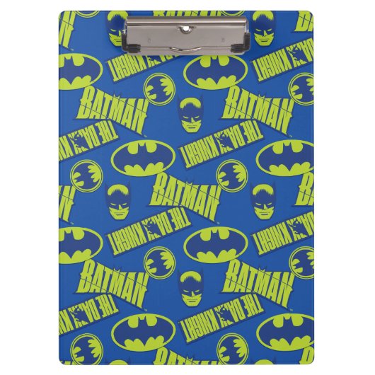 Electric Up Batman - Das dunkle Rittermuster Klemmbrett (Vorderseite)