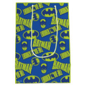 Electric Up Batman - Das dunkle Rittermuster Mittlere Geschenktüte (Rückseite)