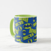 Electric Up Batman - Das dunkle Rittermuster Tasse (Vorderseite Links)