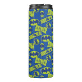 Electric Up Batman - Das dunkle Rittermuster Thermosbecher (Rückseite)