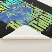 Electric Up Batman läuft durch Typografie Sherpadecke (3/4)