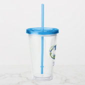 Electric Up Batman Symbol Acryltrinkbecher (Rechts)