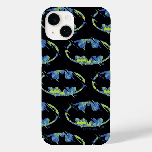 Electric Up Batman Symbol Case-Mate iPhone Hülle (Rückseite)