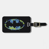 Electric Up Batman Symbol Gepäckanhänger (Vorderseite horizontal)