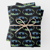 Electric Up Batman Symbol Geschenkpapier Set (Beispiel)