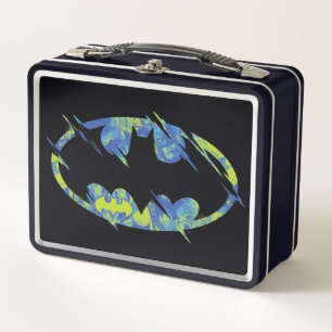Electric Up Batman Symbol Metall Brotdose