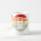 Electric Vehicle Charging Station Sunset Electric  Kaffeetasse (Mittel)