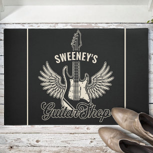 Electric Wings Gitarrist Personalisiert Guitar Sho Fußmatte