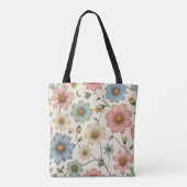 Electric Works™ Blumen-Taschentuch-Tasche Tasche (Rückseite)