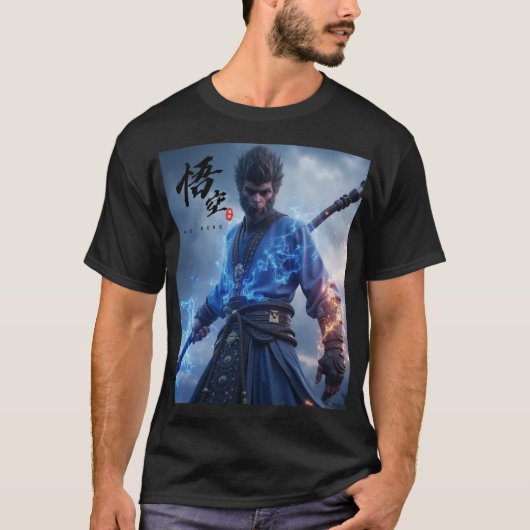 Electric Wukong T-Shirt (Vorderseite)