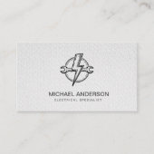 Electrical Contractor Electrician Professional Visitenkarte (Vorderseite)