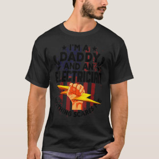 Electrical Daddy American Flag Patriot T-Shirt