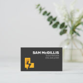 Electrical Electrical Monogram L Visitenkarte (Stehend Vorderseite)