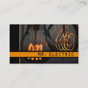 Electrical Electrician Business Card Visitenkarte