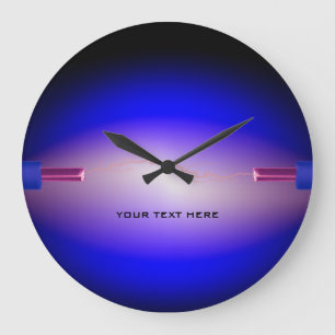 Electrical Electrician Business Wall Clock Große Wanduhr