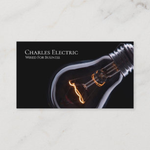 Electrical Electrician Electrical Business Card Visitenkarte
