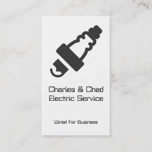 Electrical Electrician Electrical Business Card Visitenkarte