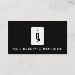 Electrical Electrician Electrical Business Card Visitenkarte