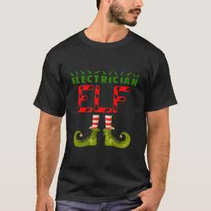 Electrical Elf Cool Group Matching Family Pajamas T-Shirt