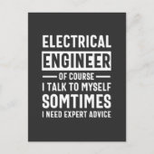 Electrical engineer postkarte (Vorderseite)