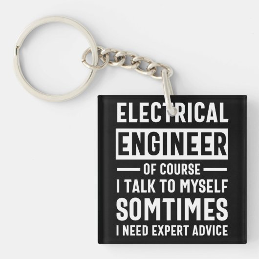 Electrical engineer schlüsselanhänger (Vorderseite)