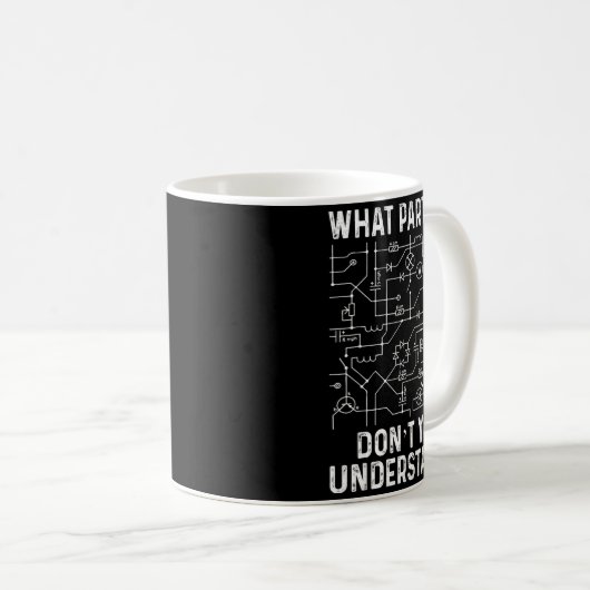 Electrical Engineering Electrical Engineer Men Kaffeetasse (VorderseiteRechts)