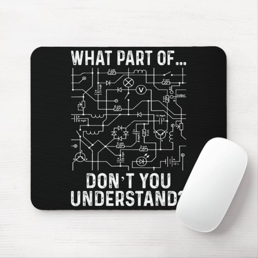 Electrical Engineering Electrical Engineer Men Mousepad (Mit Mouse)