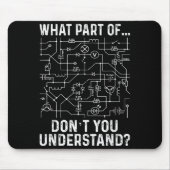 Electrical Engineering Electrical Engineer Men Mousepad (Vorne)