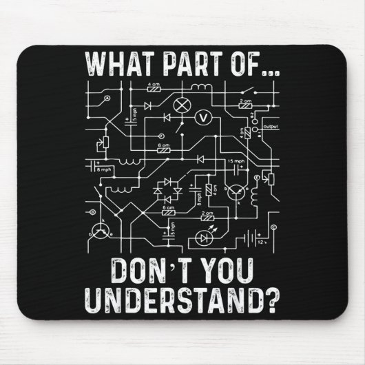 Electrical Engineering Electrical Engineer Men Mousepad (Vorne)