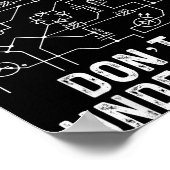 Electrical Engineering Electrical Engineer Men Poster (Ecke)