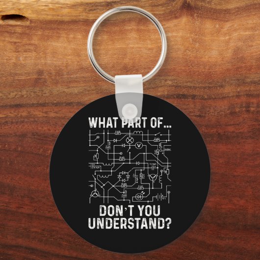 Electrical Engineering Electrical Engineer Men Schlüsselanhänger (Vorderseite)