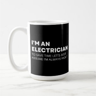 Electrical Funny Sprichwort Kaffeetasse