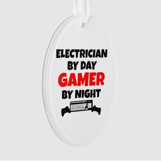 Electrical Gamer Ornament (Vorderseite)
