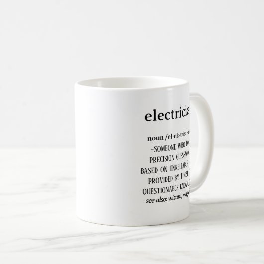 Electrical Gift Electrical Coffee Kaffeetasse (VorderseiteRechts)