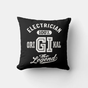 Electrical Job Title Gift Kissen