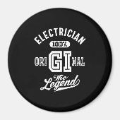 Electrical Job Title Gift Magnet (Vorne)