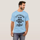 Electrical Job Title Gift T-Shirt (Vorne ganz)