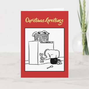 Electrical Kitchen Equipment Company Feiertagskarte