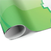 Electrical Plug Symbol Wrapping Paper Geschenkpapier (Rolleneckpunkt)