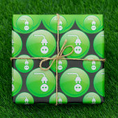 Electrical Plug Symbol Wrapping Paper Geschenkpapier
