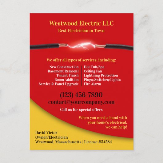 Electrical Postcard Postkarte (Vorderseite)