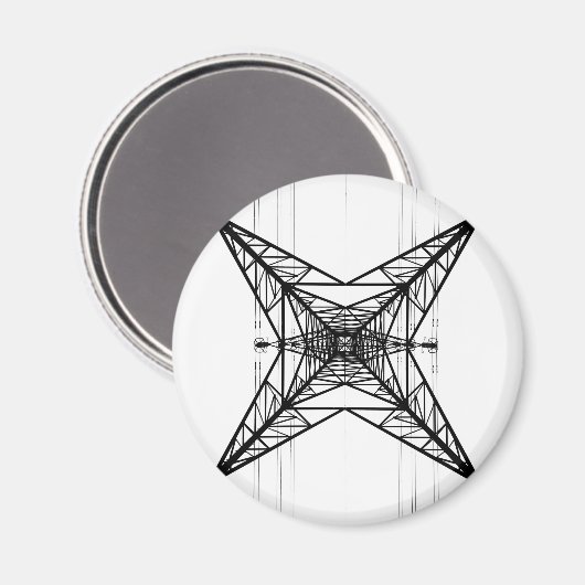 Electrical Pylons Magnet (Vorderseite/Rückseite)